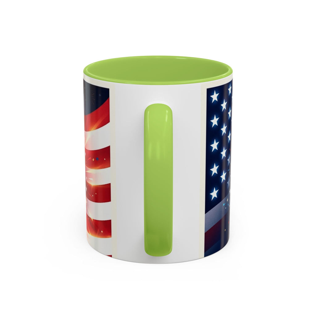 USA 250 Anniversary Coffee Mug | Flag Accent 11oz 15oz