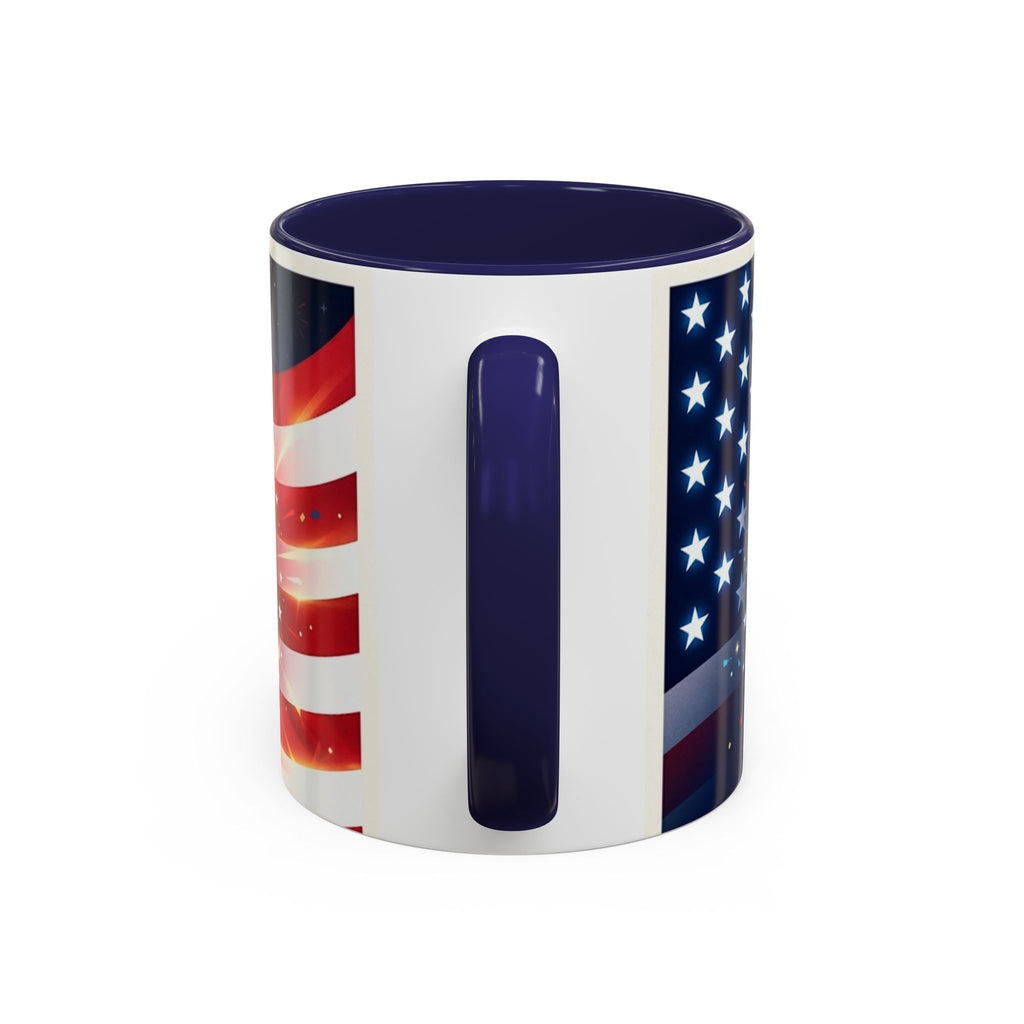 USA 250 Anniversary Coffee Mug | Flag Accent 11oz 15oz