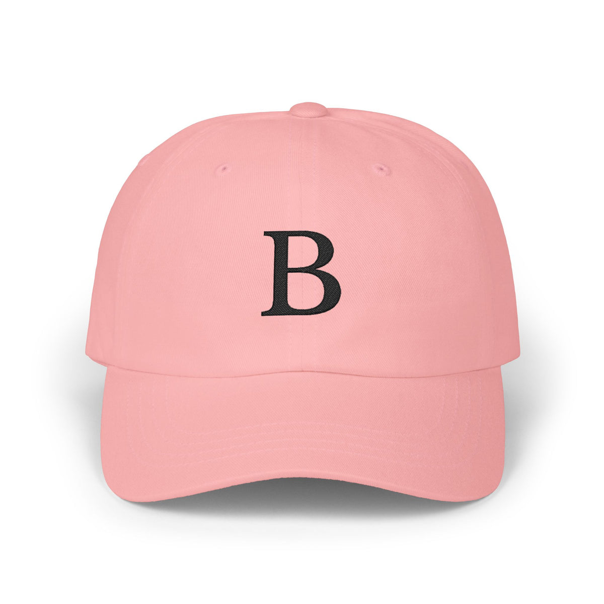 Letter B Embroidered Cap