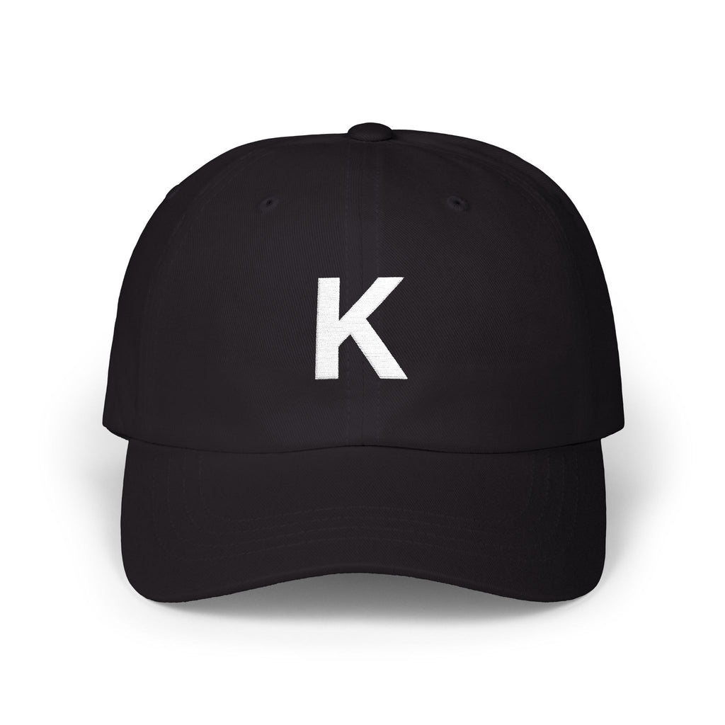 Camouflage K Initial Dad Cap