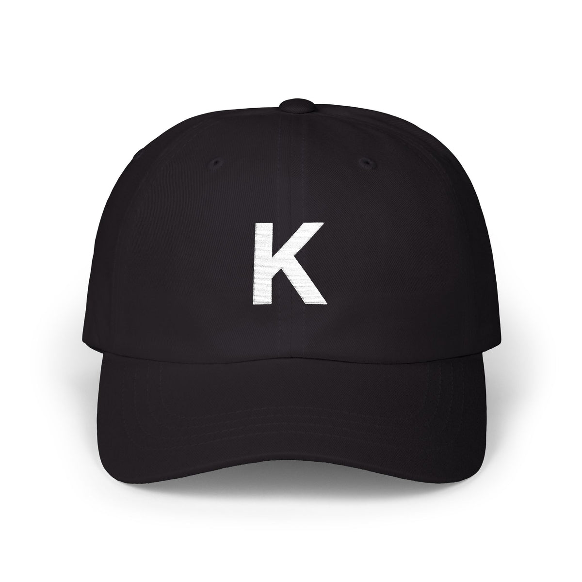 Camouflage K Initial Dad Cap