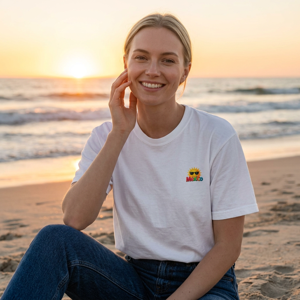 Mexico Vacation T-Shirt — "The Sweetness of Doing Nothing in Mexico" Tropical Graphic Tee