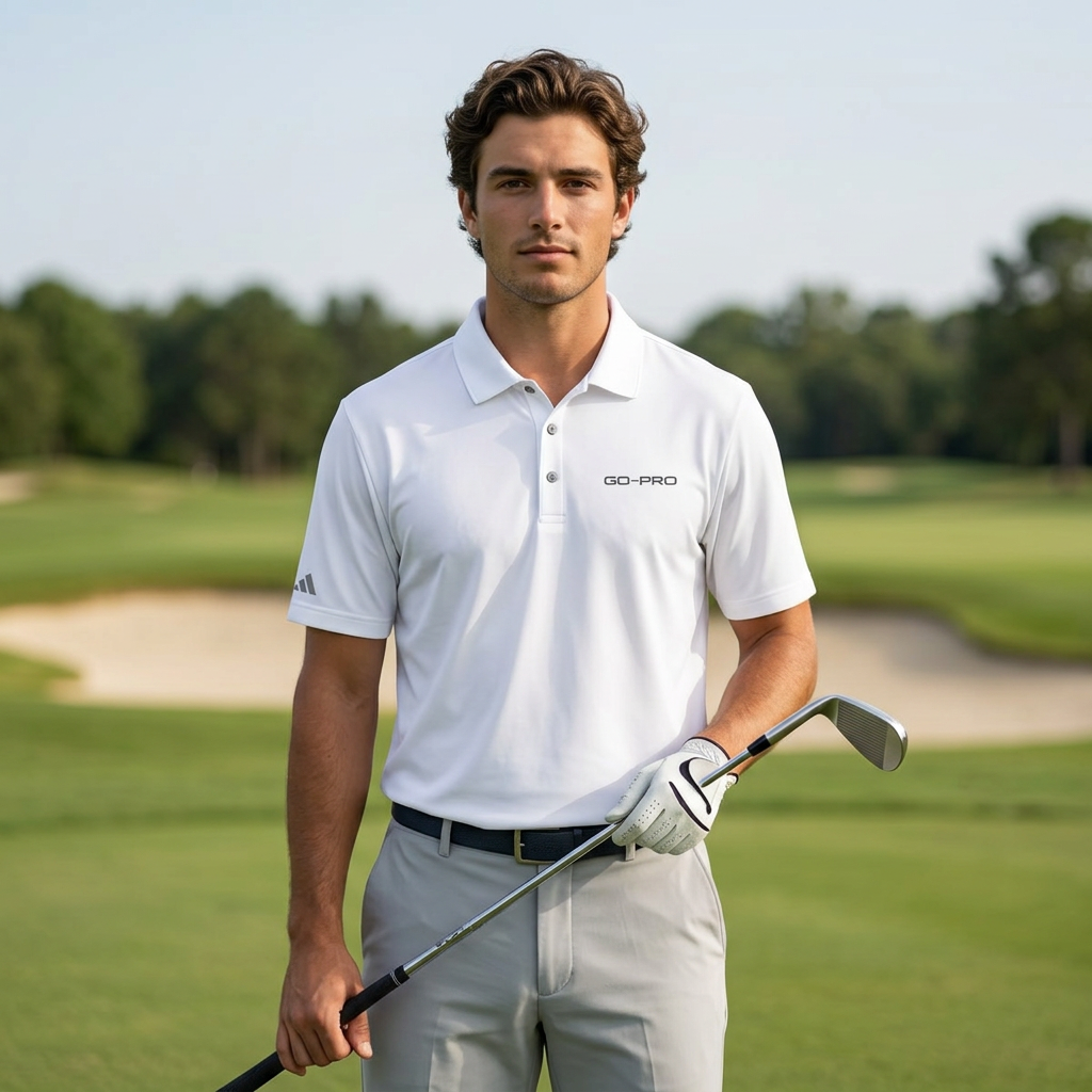 Performance Polo Shirt — Lightweight Moisture‑Wicking Golf & Athletic Polo