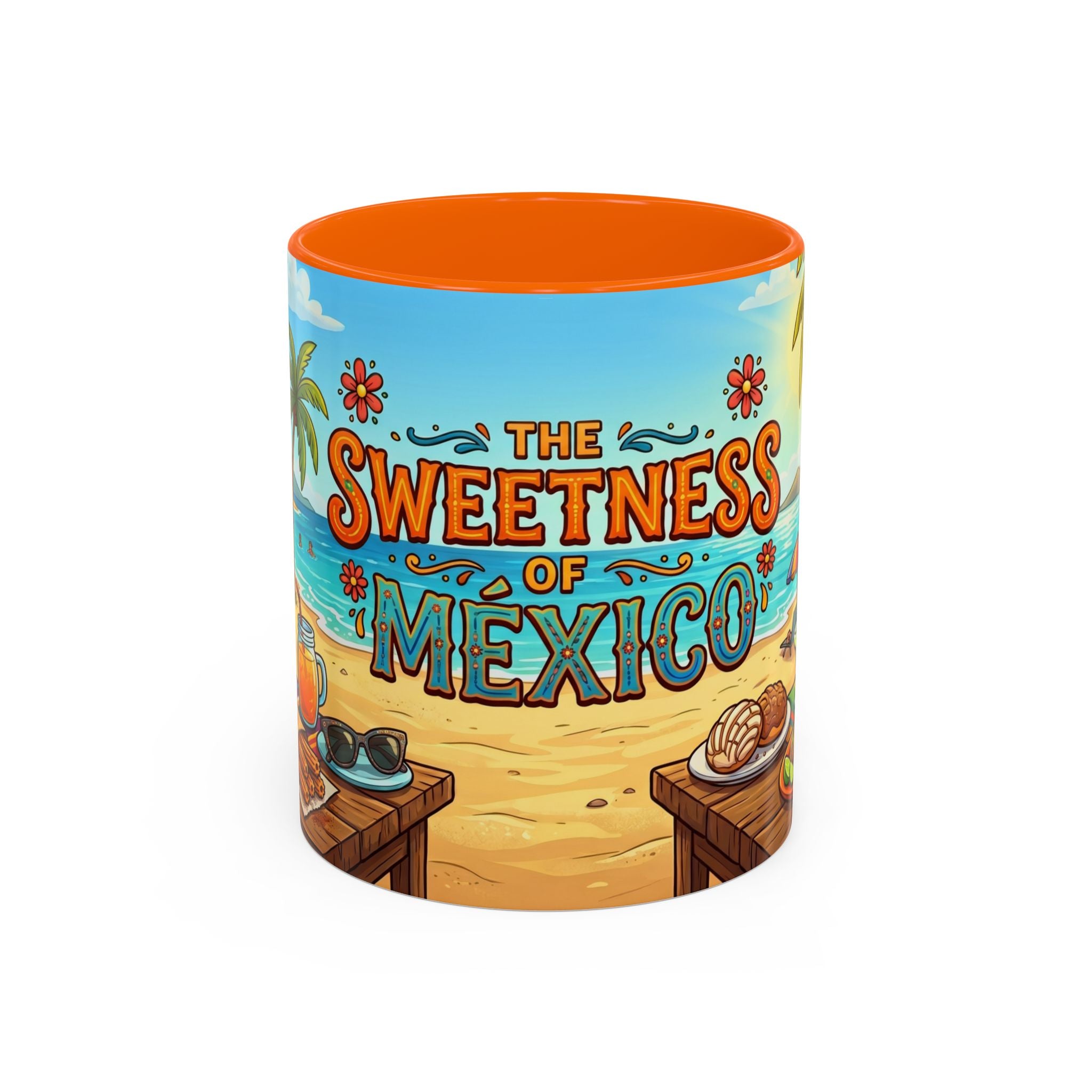 The Sweetness of Mexico Coffee Mug | Mexican Beach Food Illustration