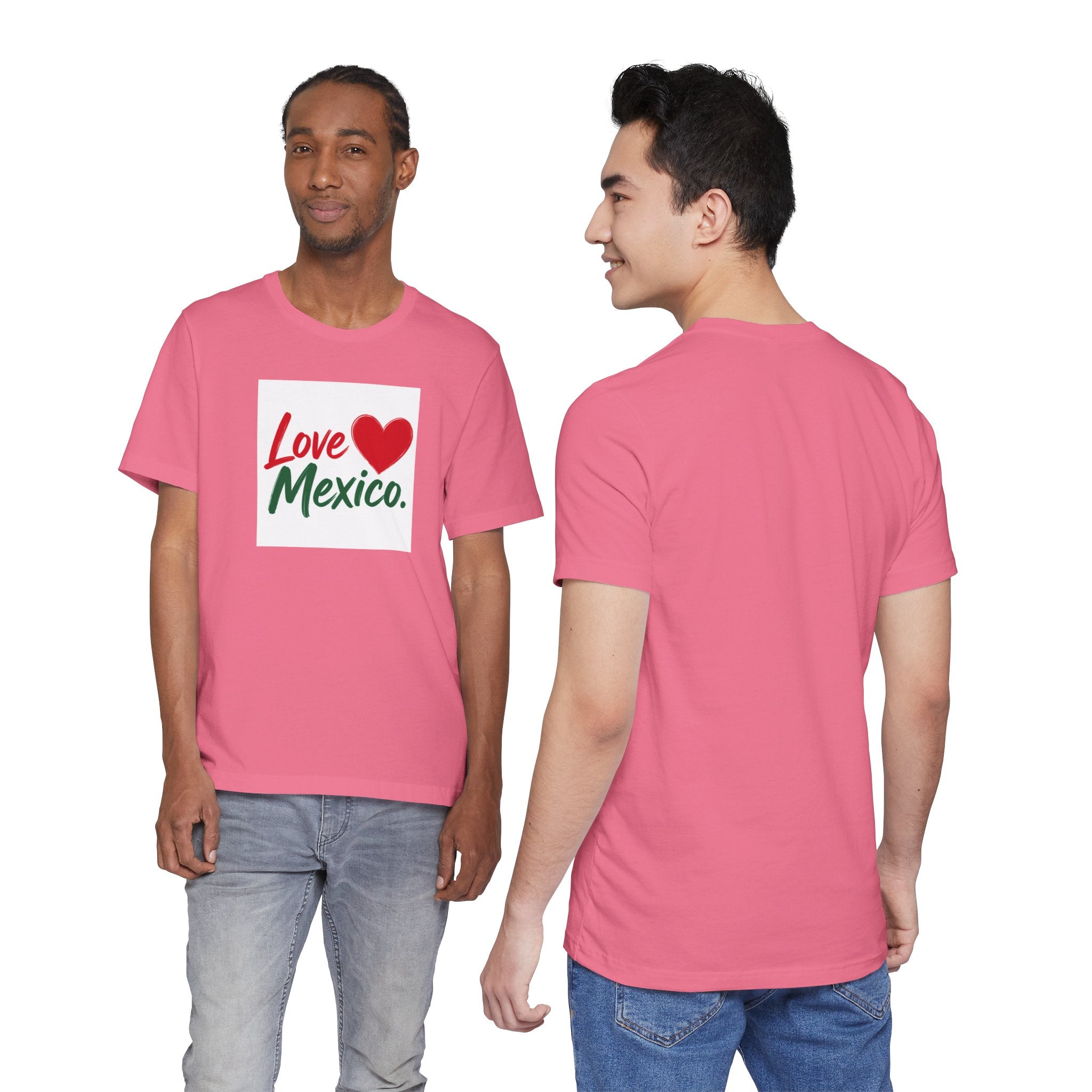 Love Mexico T-Shirt — Heart Mexico Pride Tee