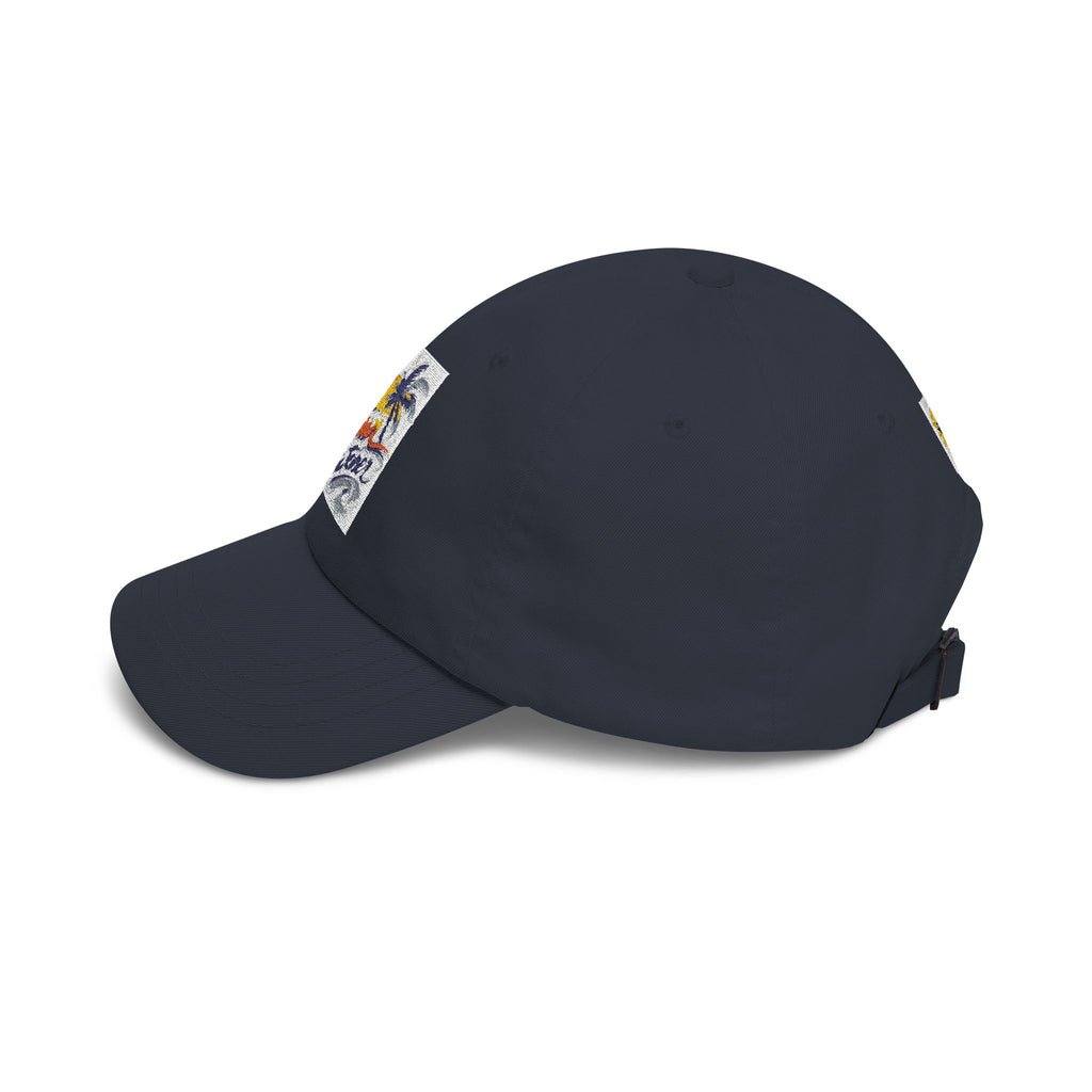 Sun Catcher beach sunset cap | dad hat with palm and sun embroidery