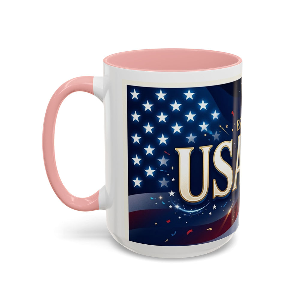 USA 250 Anniversary Coffee Mug | Flag Accent 11oz 15oz