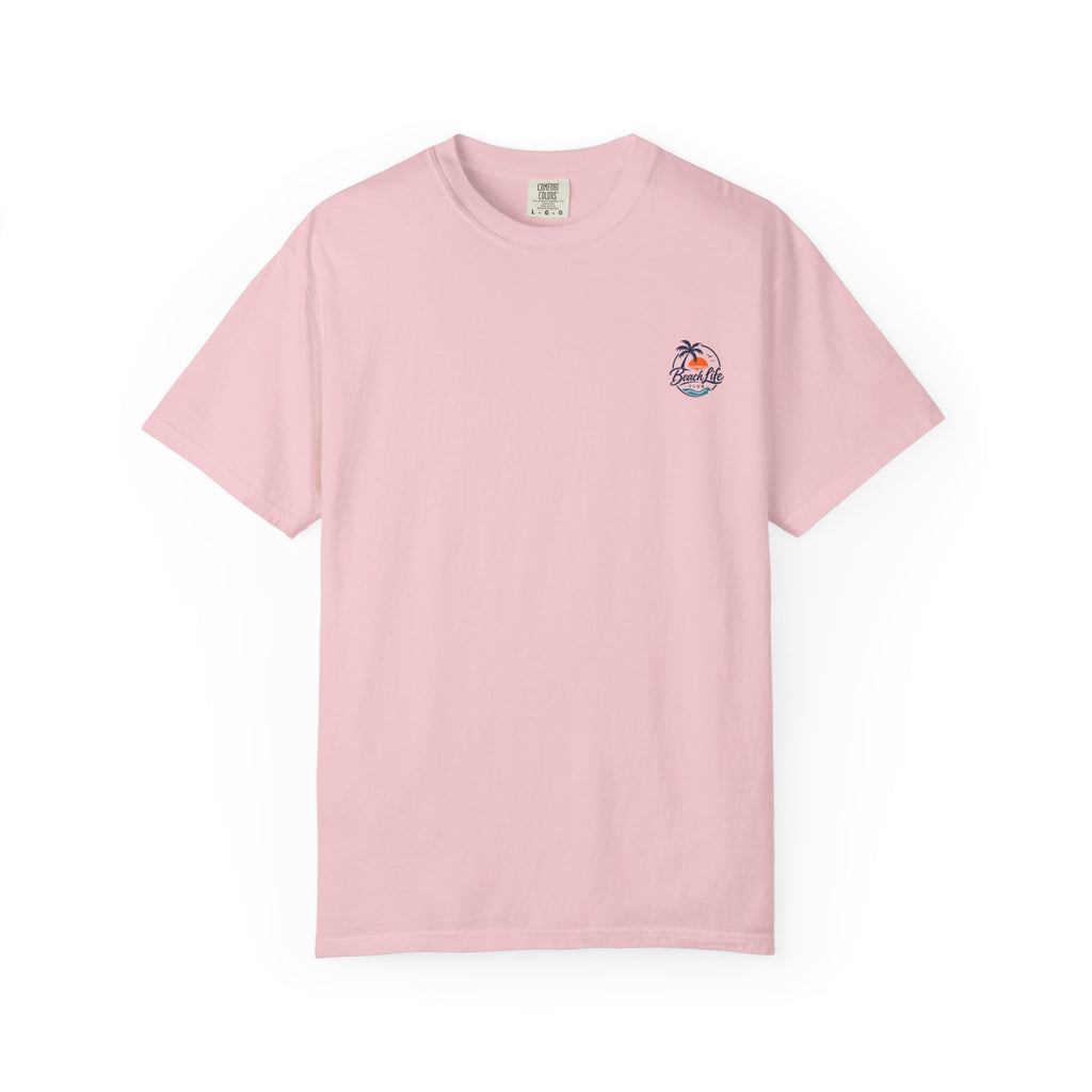 T-Shirt — Sunset Surf Palm Tree Beach Graphic Tee