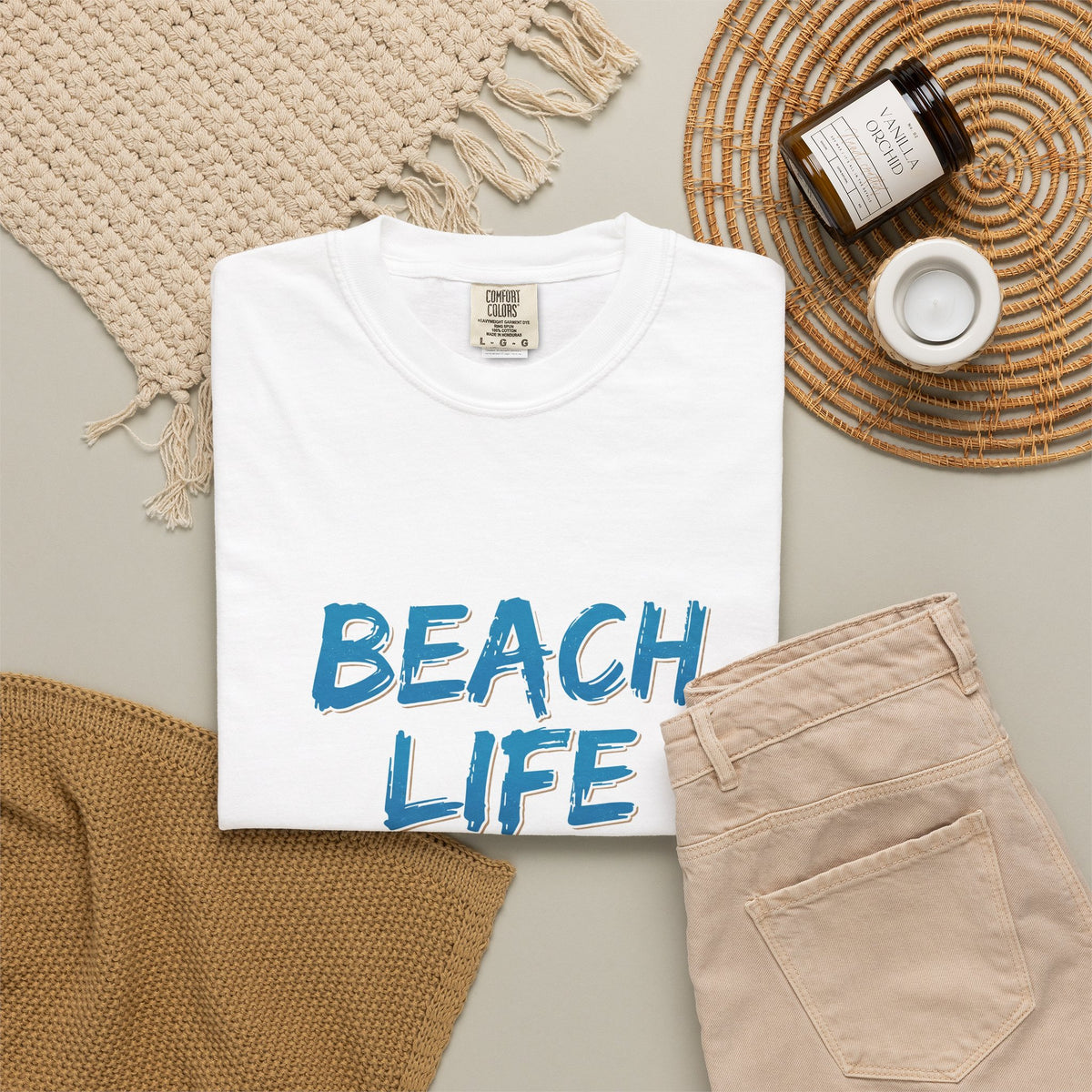 Beach Life T-Shirt — Casual Graphic Tee for Beach Lovers