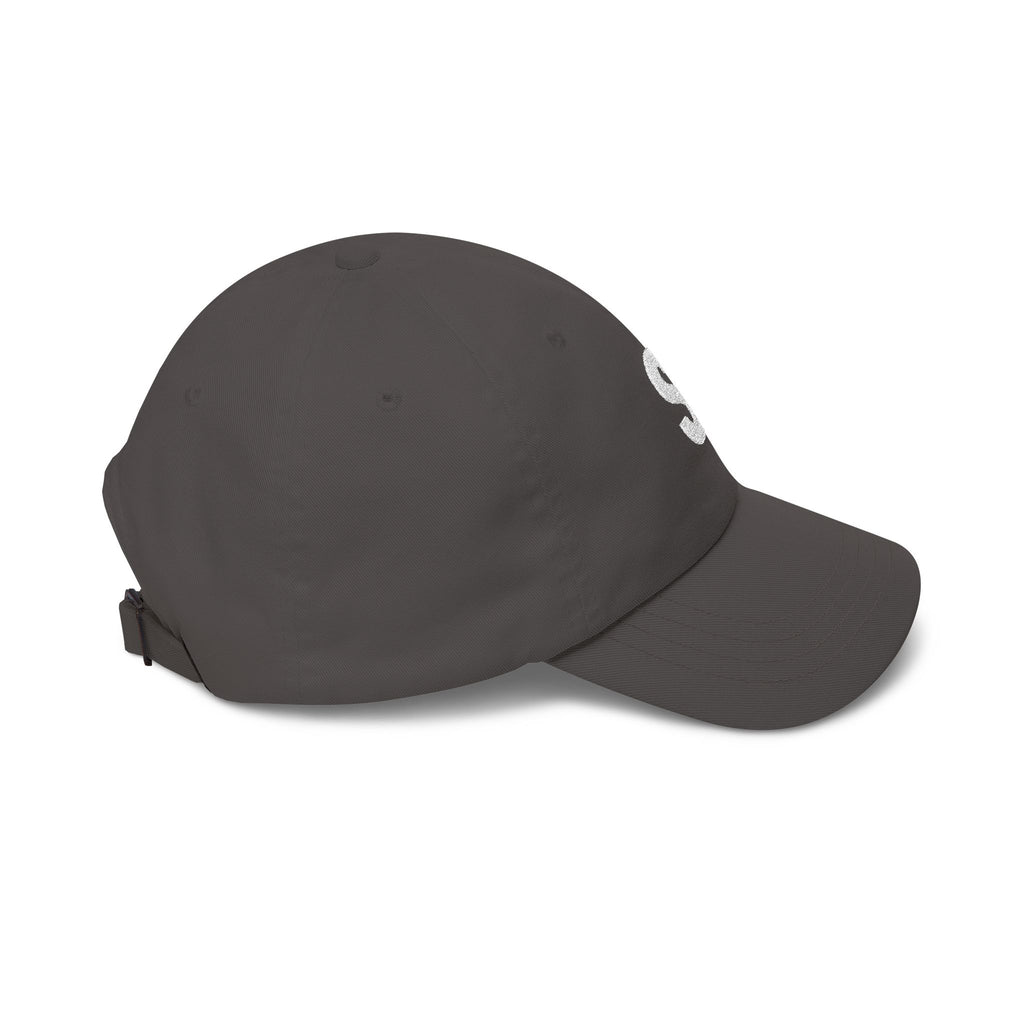 Distressed Letter S Dad Cap | Embroidered Initial Baseball Hat