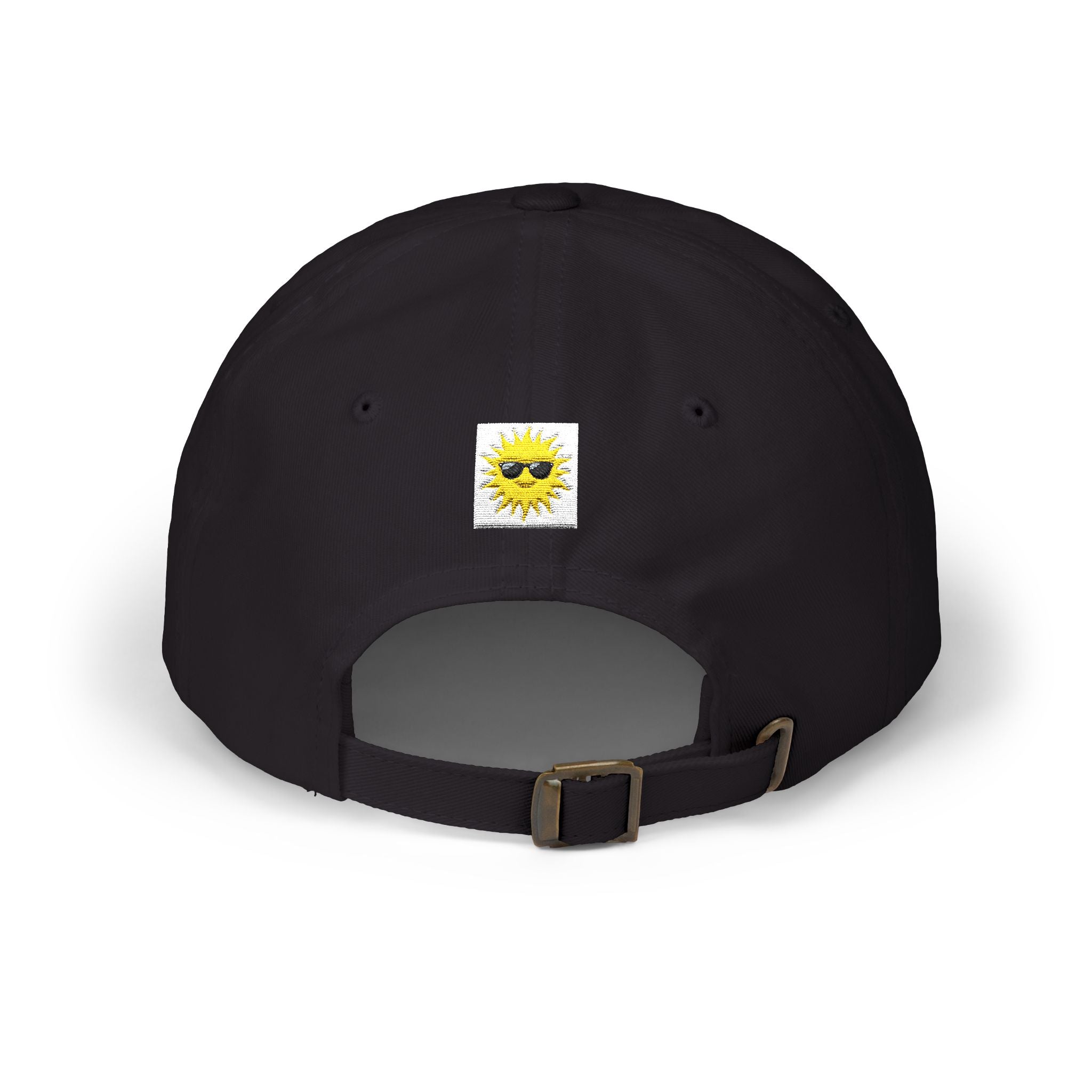 Sun Catcher logo Dad Cap | Tropical Palm Sunset embroidered hat