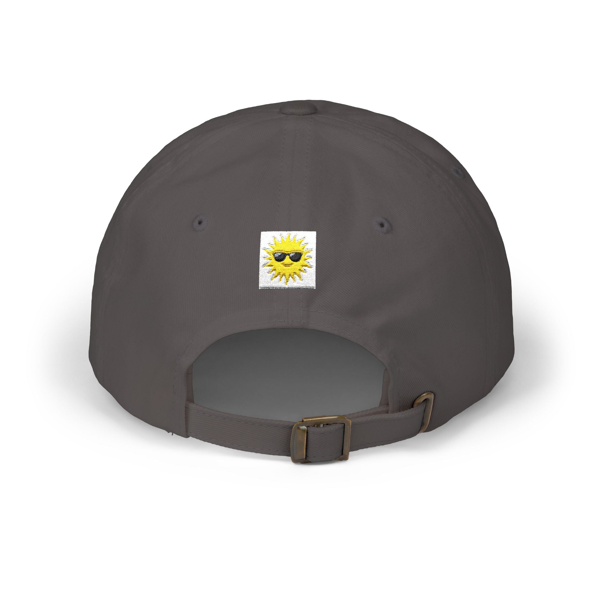 Sun Catcher logo Dad Cap | Tropical Palm Sunset embroidered hat