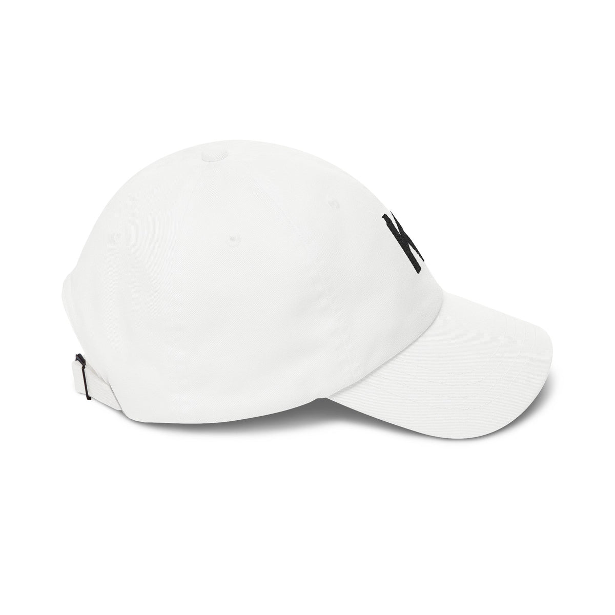 Black Letter K Embroidered Cap
