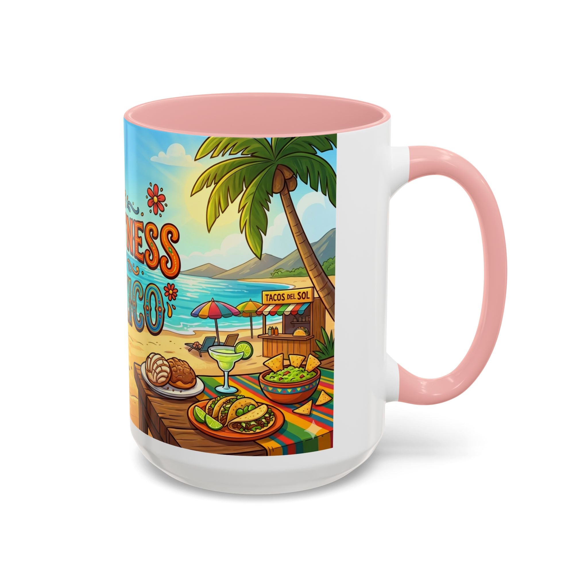 The Sweetness of Mexico Coffee Mug | Mexican Beach Food Illustration