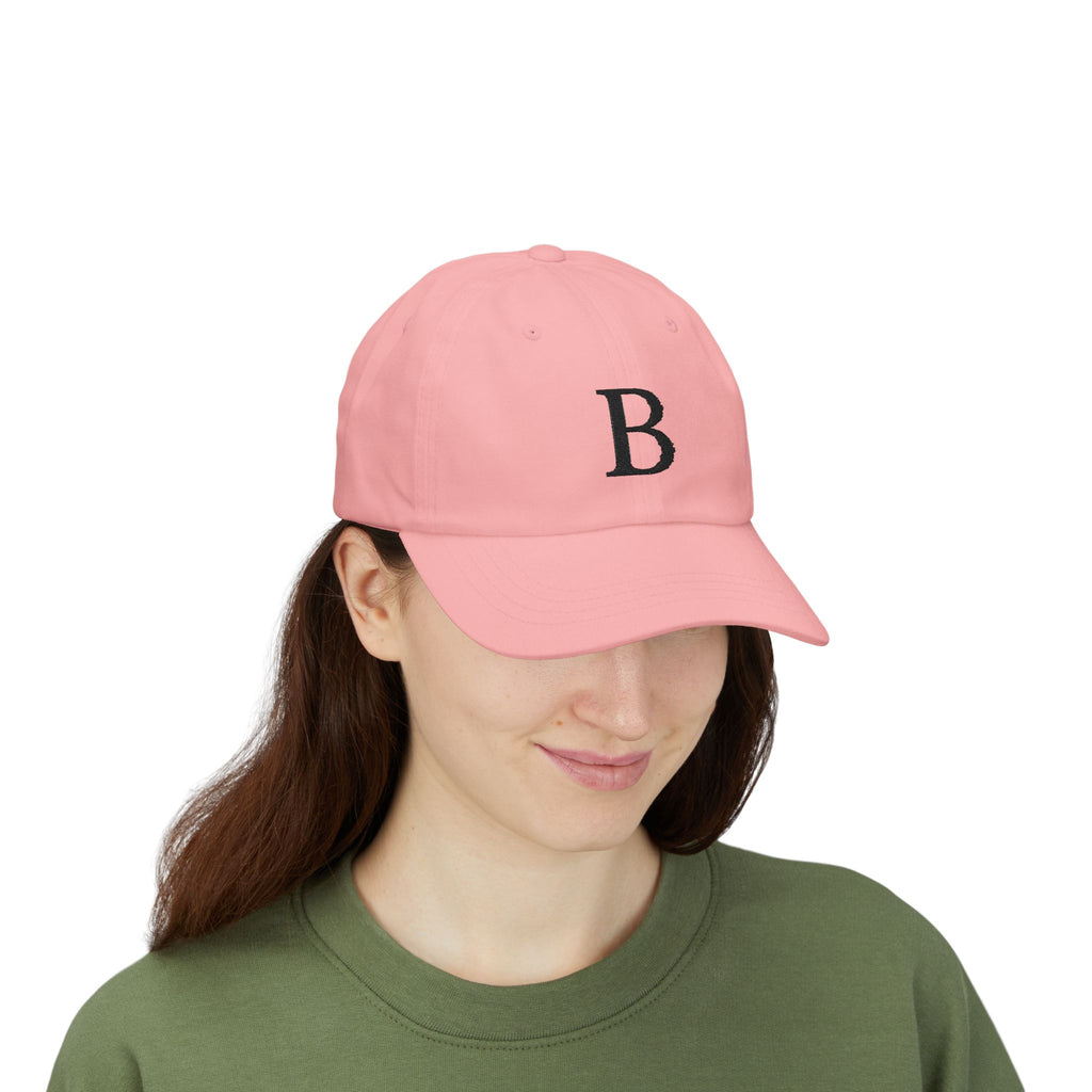 Letter B Embroidered Cap
