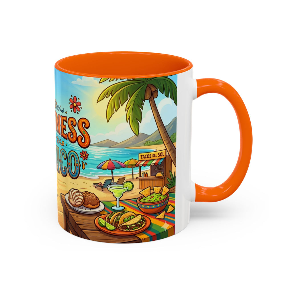 The Sweetness of Mexico Coffee Mug | Mexican Beach Food Illustration