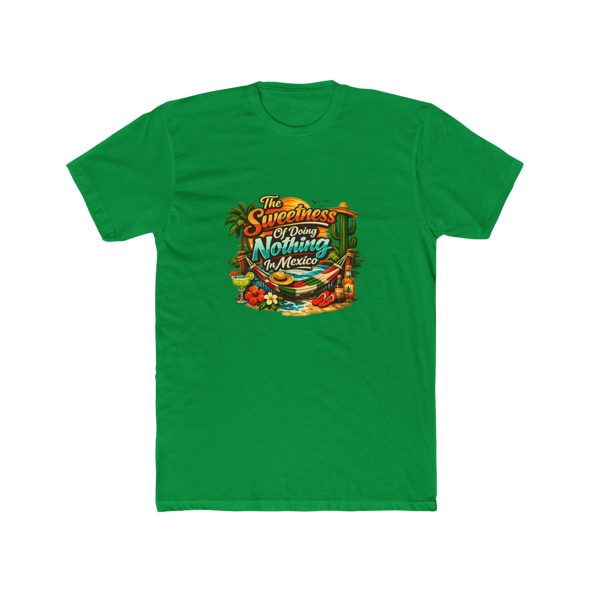 Mexico Vacation T-Shirt — "The Sweetness of Doing Nothing in Mexico" Tropical Graphic Tee