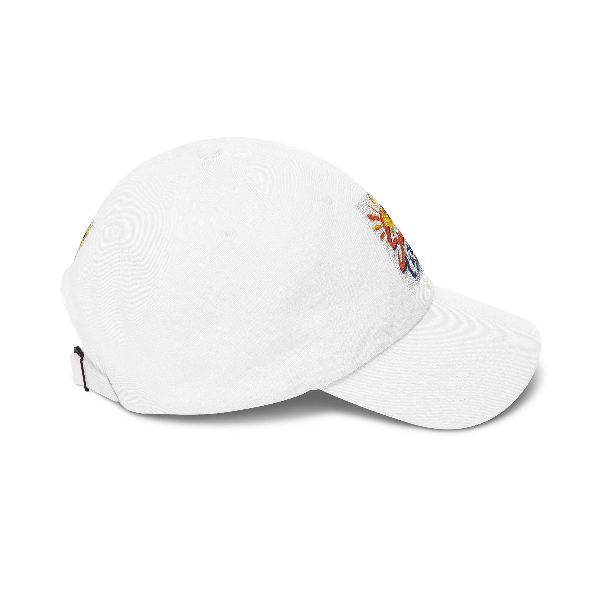Sun Catcher logo Dad Cap | Tropical Palm Sunset embroidered hat