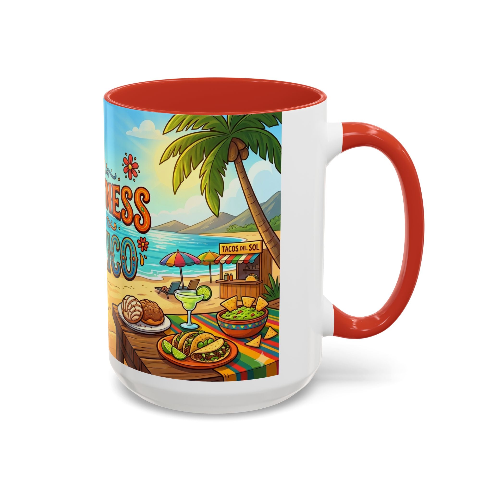 The Sweetness of Mexico Coffee Mug | Mexican Beach Food Illustration
