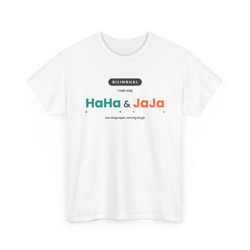 Bilingual HaHa & JaJa Tee | Funny Language Shirt