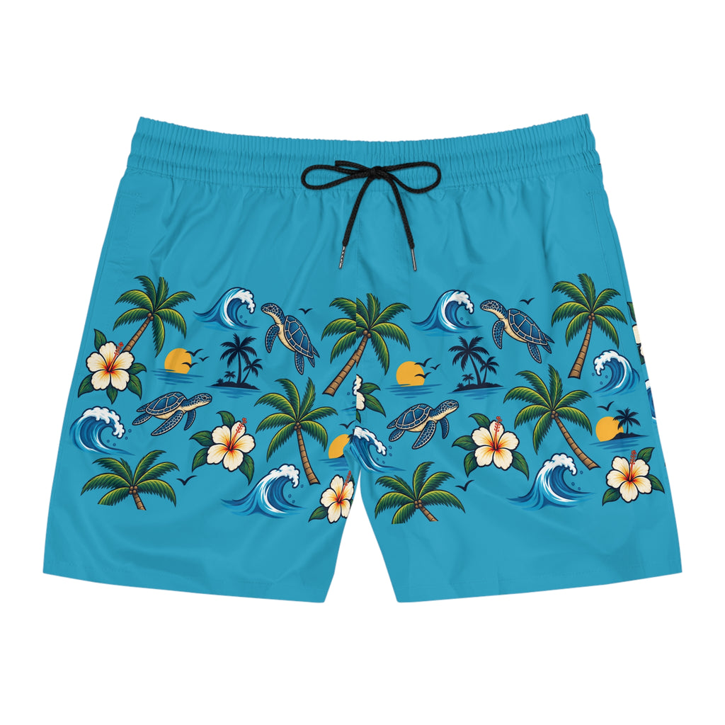 Men's Mid-Length Swim Shorts (AOP)