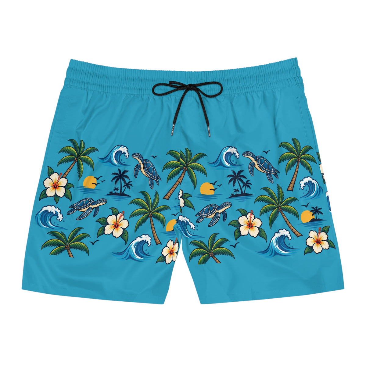 Men's Mid-Length Swim Shorts (AOP)