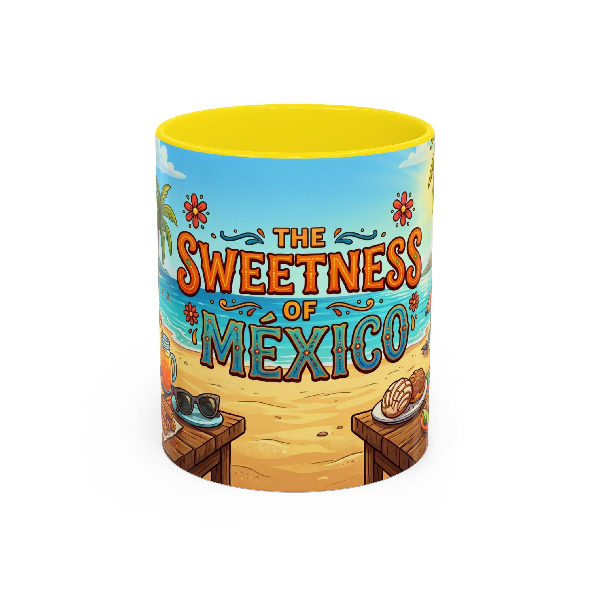 The Sweetness of Mexico Coffee Mug | Mexican Beach Food Illustration