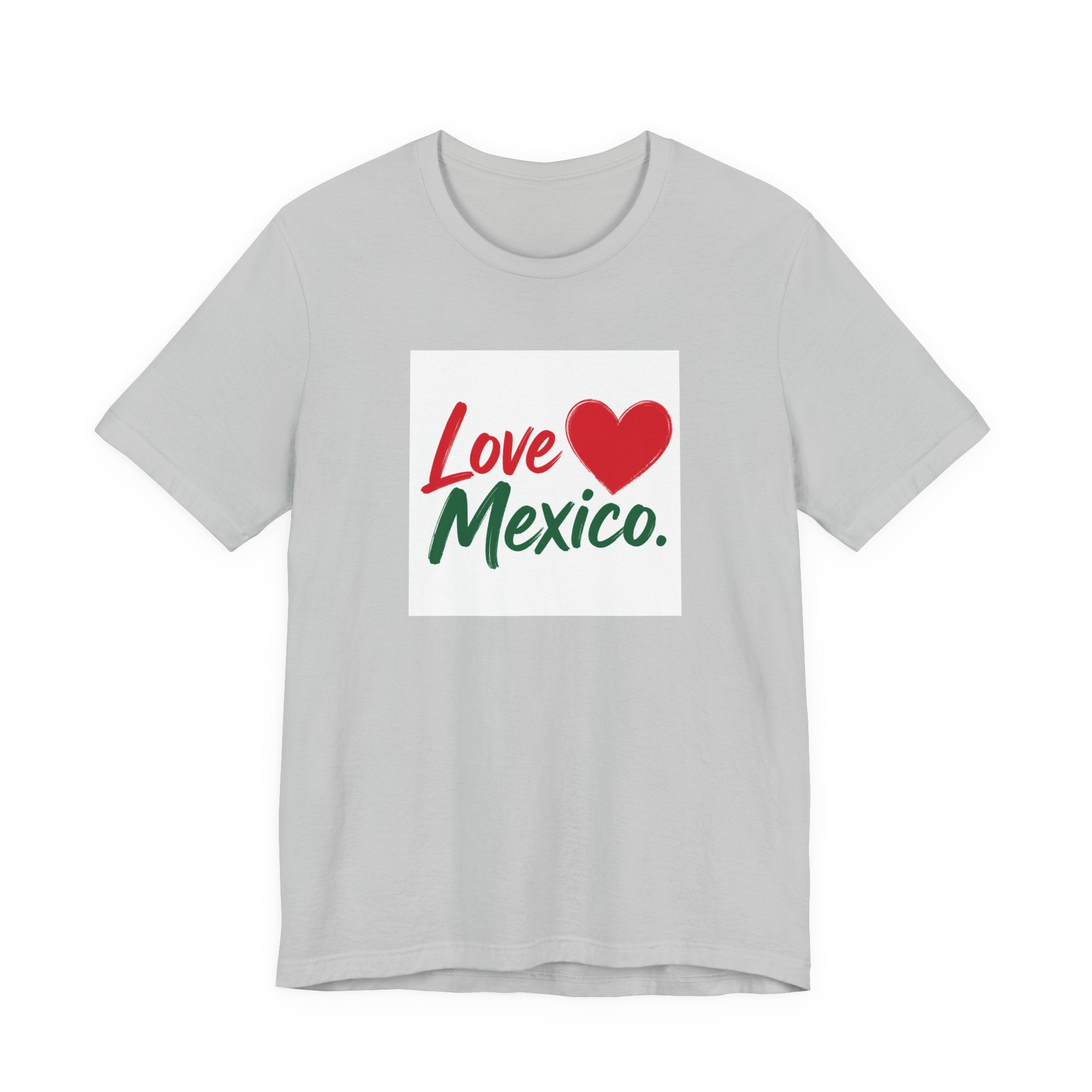 Love Mexico T-Shirt — Heart Mexico Pride Tee