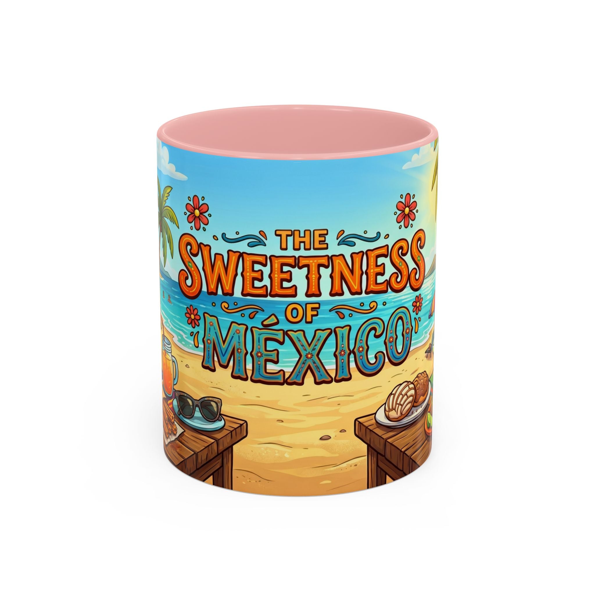 The Sweetness of Mexico Coffee Mug | Mexican Beach Food Illustration
