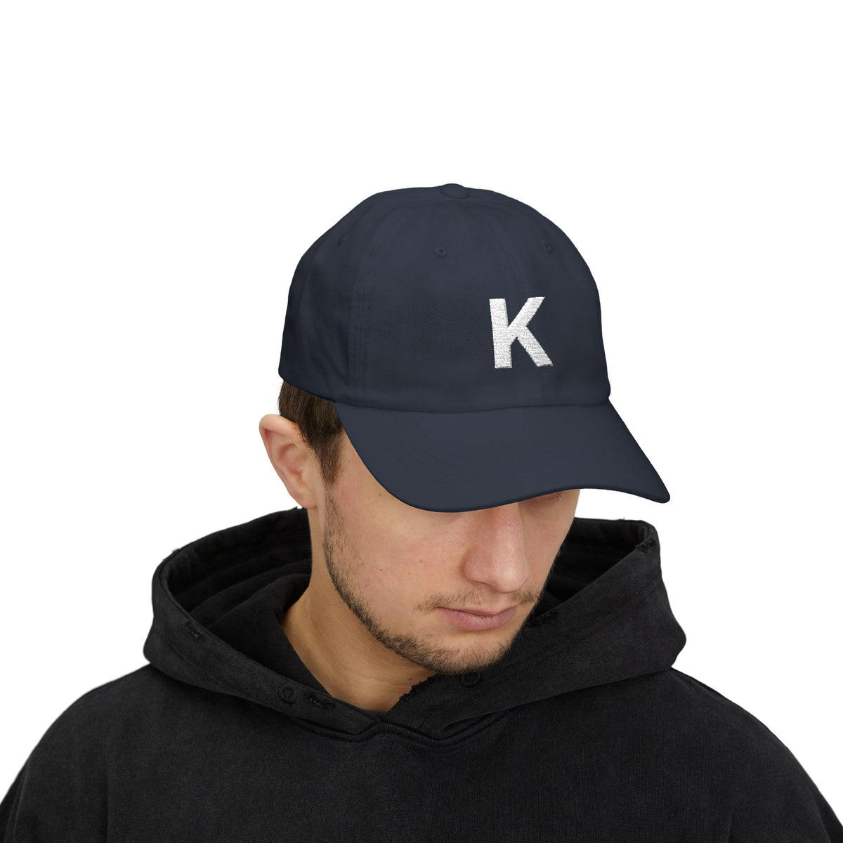 Camouflage K Initial Dad Cap