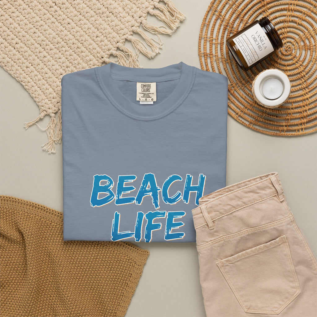 Beach Life T-Shirt — Casual Graphic Tee for Beach Lovers