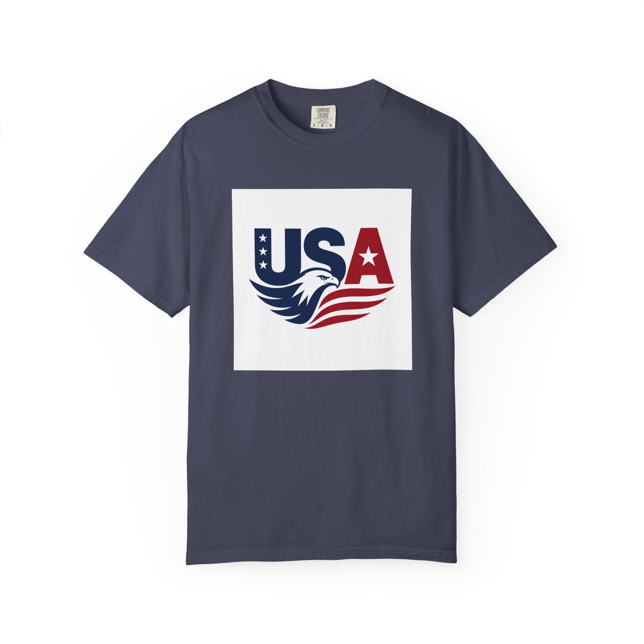 USA Eagle Graphic T-Shirt | Patriotic American Flag Design