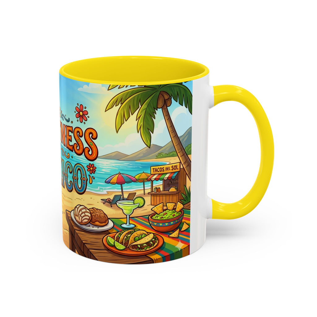 The Sweetness of Mexico Coffee Mug | Mexican Beach Food Illustration
