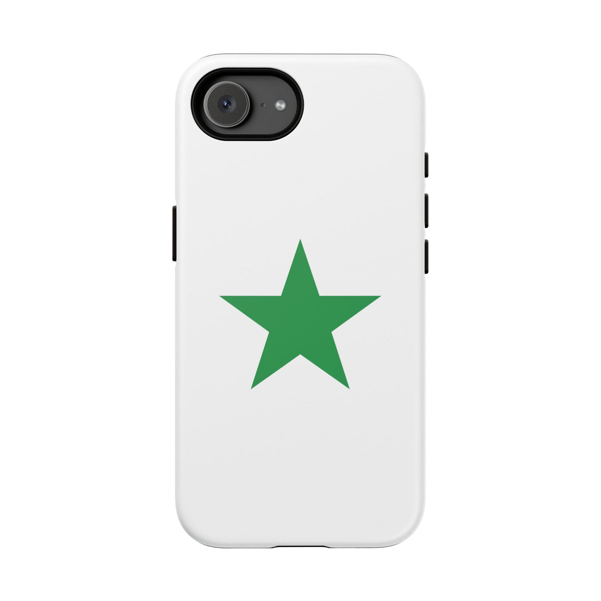 Tough Phone Case — Minimal Green Star Protective Cover