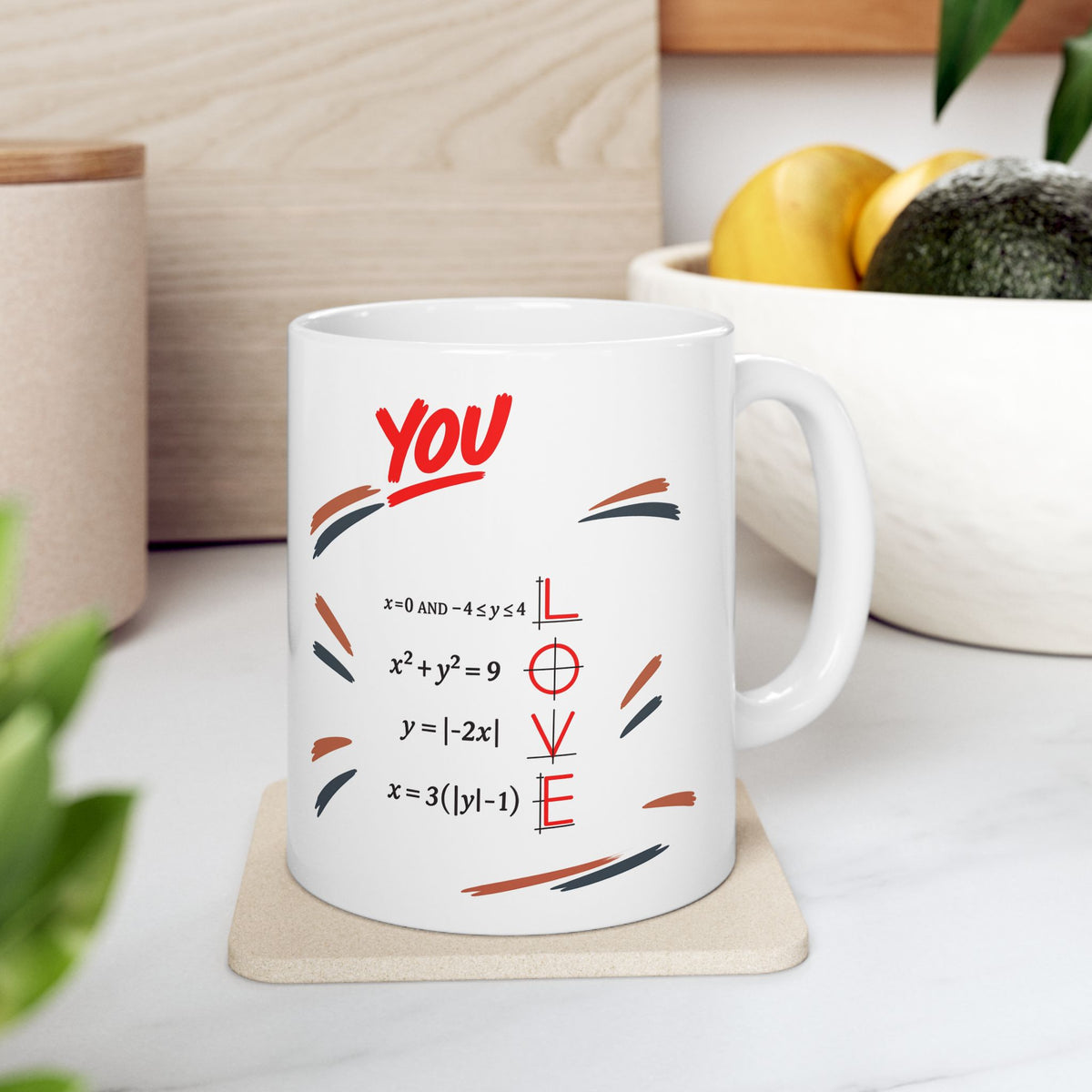 Inspirational Ceramic Mug — "You Are Loved" Motivational Coffee Cup (11oz/15oz)