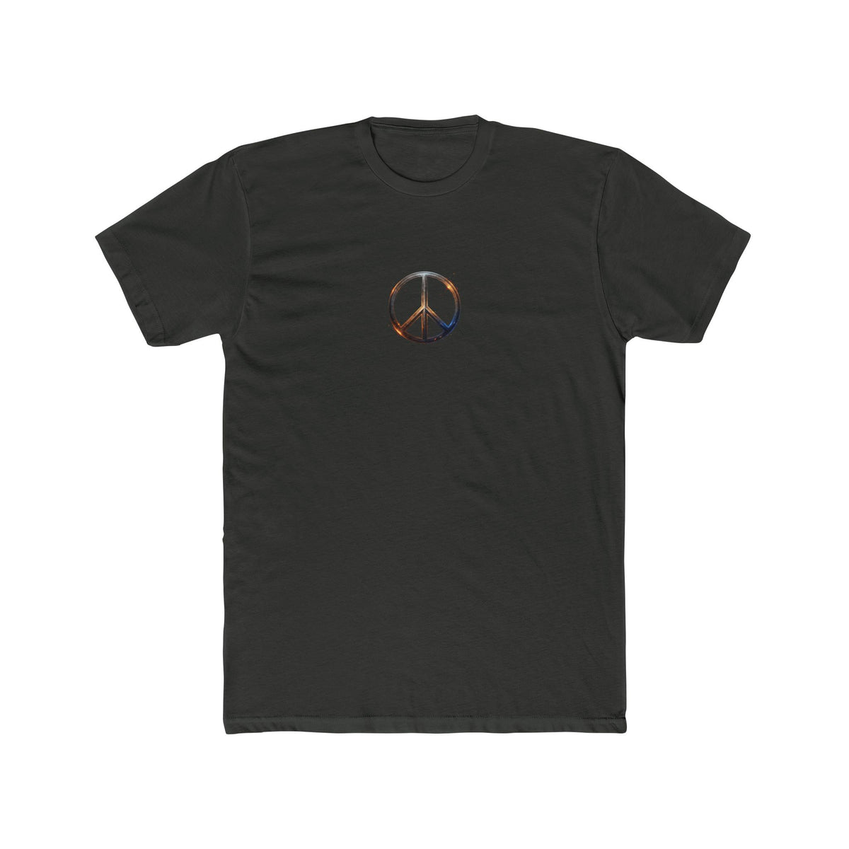 Retro Peace Sign T-Shirt | Small Chest Graphic, 70s Vibe