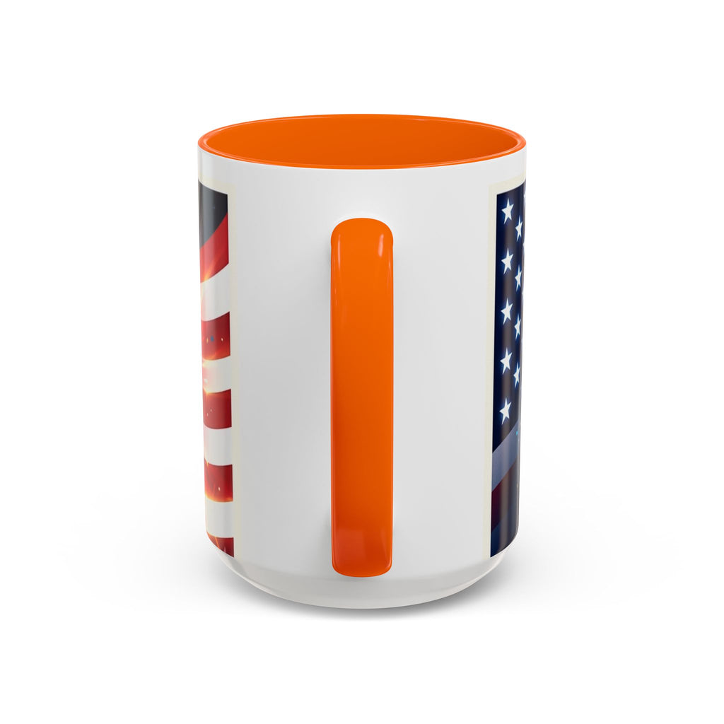 USA 250 Anniversary Coffee Mug | Flag Accent 11oz 15oz