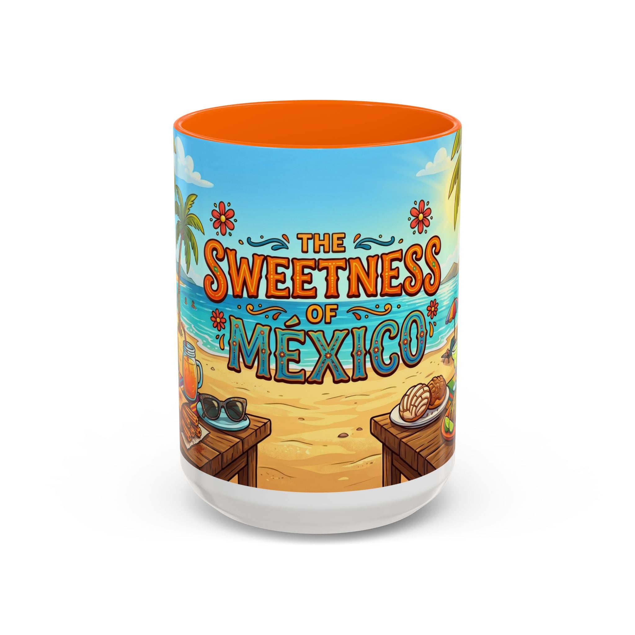 The Sweetness of Mexico Coffee Mug | Mexican Beach Food Illustration
