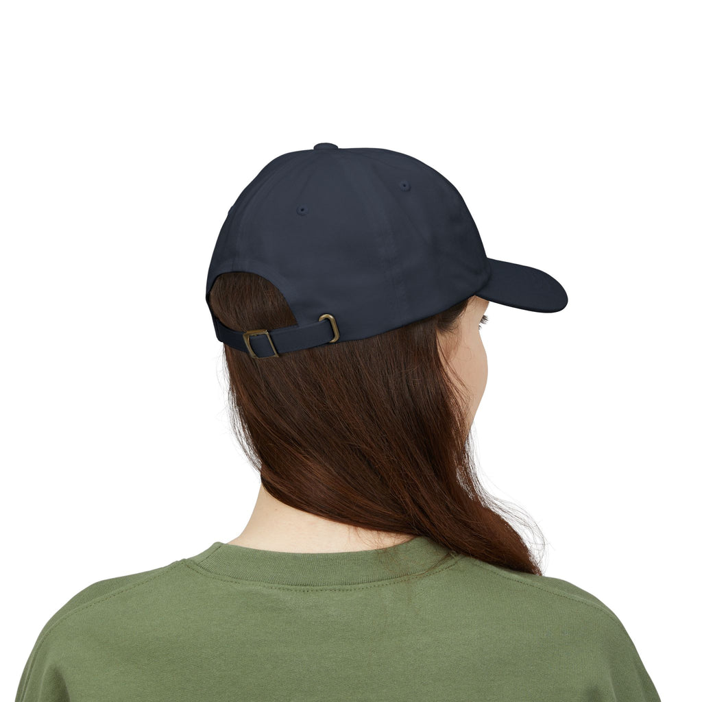 White Letter L Embroidered Cap