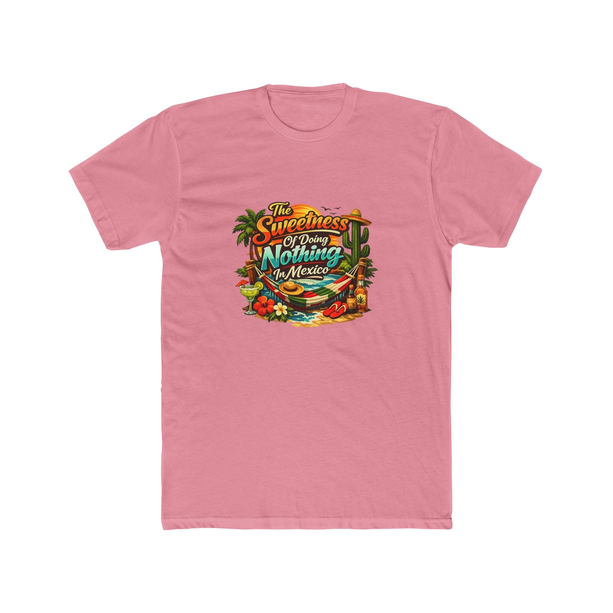 Mexico Vacation T-Shirt — "The Sweetness of Doing Nothing in Mexico" Tropical Graphic Tee