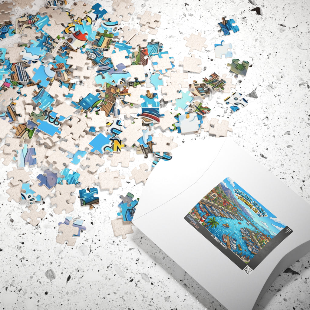 Channel Islands Oxnard CA Harbor Puzzle | Scenic Marina Jigsaw