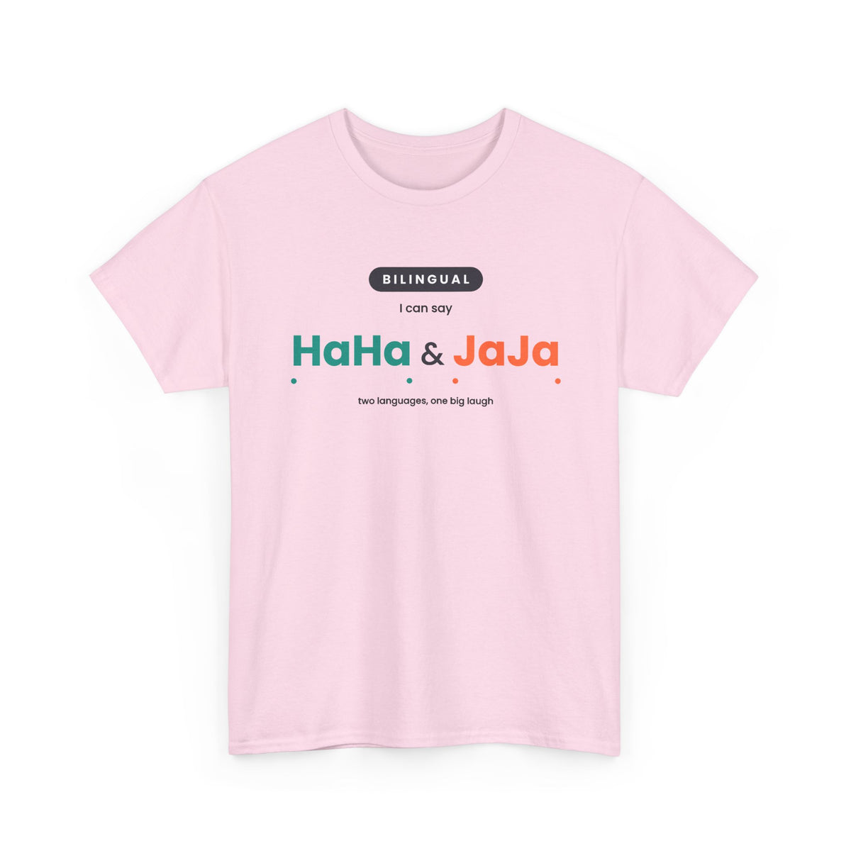Bilingual HaHa & JaJa Tee | Funny Language Shirt