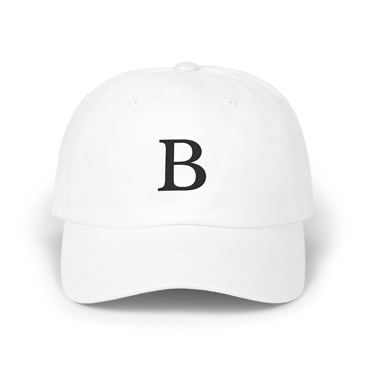 Letter B Embroidered Cap