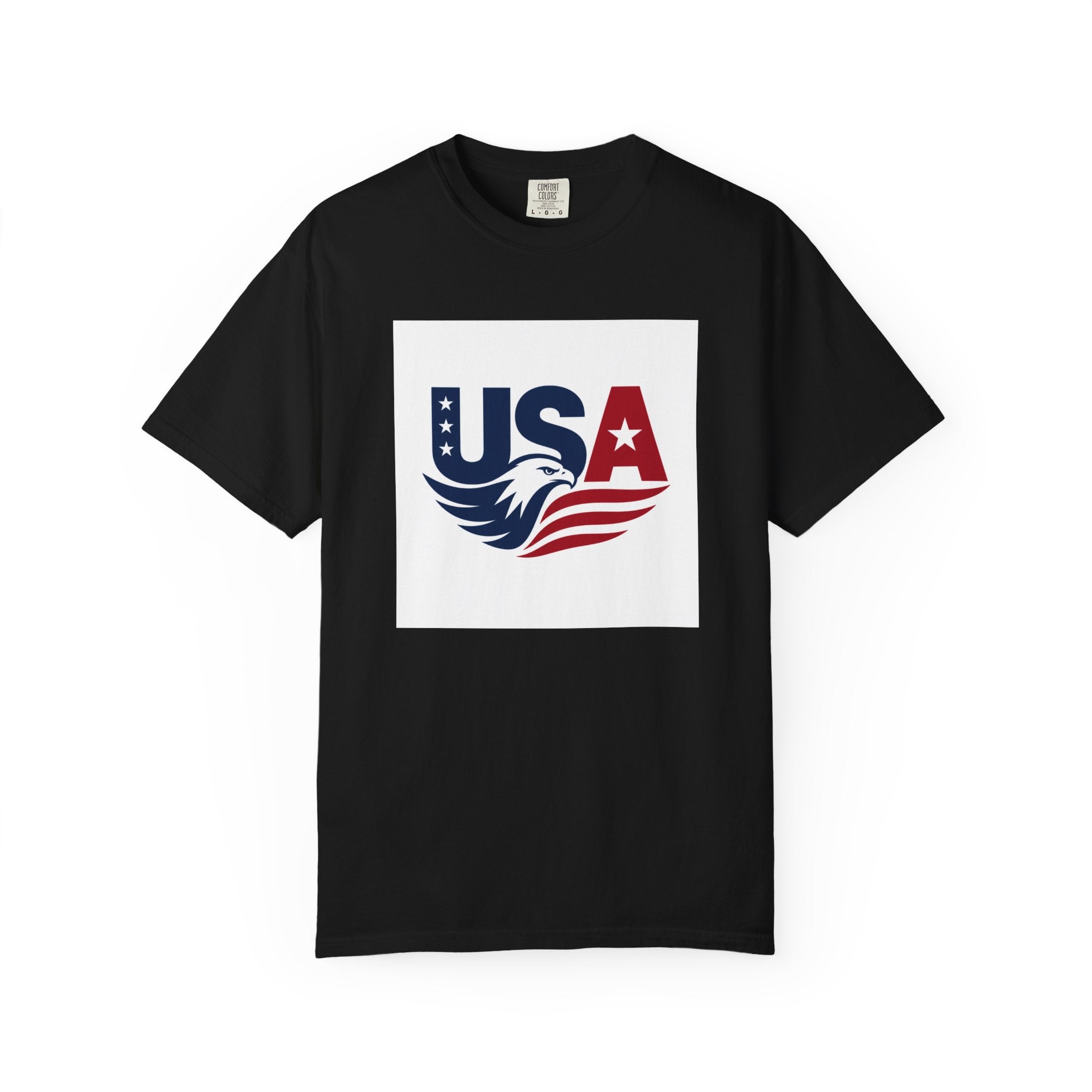 USA Eagle Graphic T-Shirt | Patriotic American Flag Design
