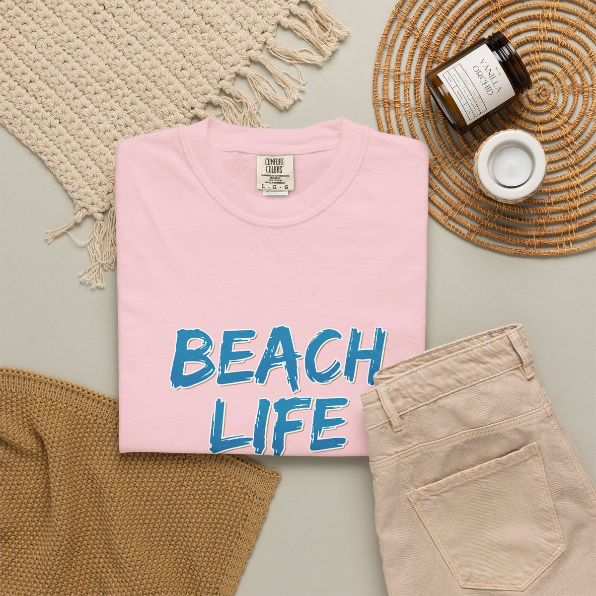 Beach Life T-Shirt — Casual Graphic Tee for Beach Lovers