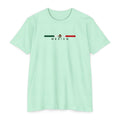 Mexico Flag Stripe T‑Shirt — Minimal Mexican Pride Tee