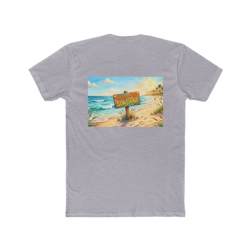 Beach Sunshine Sign T-Shirt | Tropical Ocean Scene
