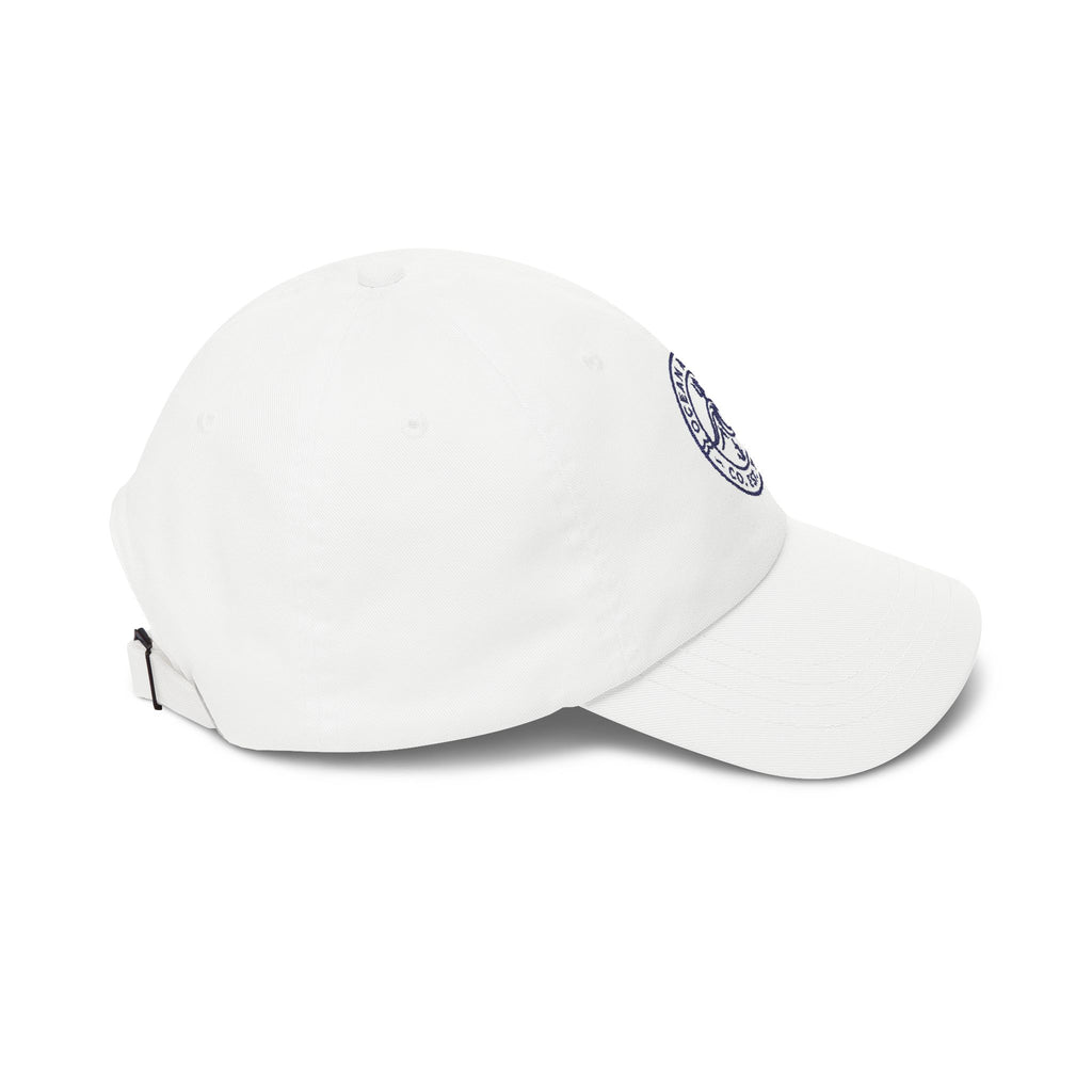 Ocean Heritage wave logo Cap | embroidered nautical dad hat