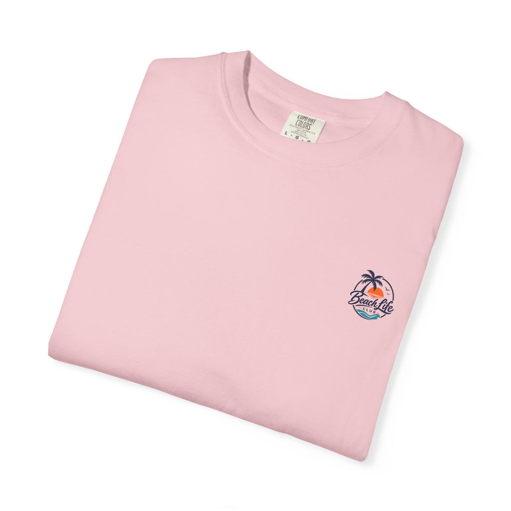 T-Shirt — Sunset Surf Palm Tree Beach Graphic Tee