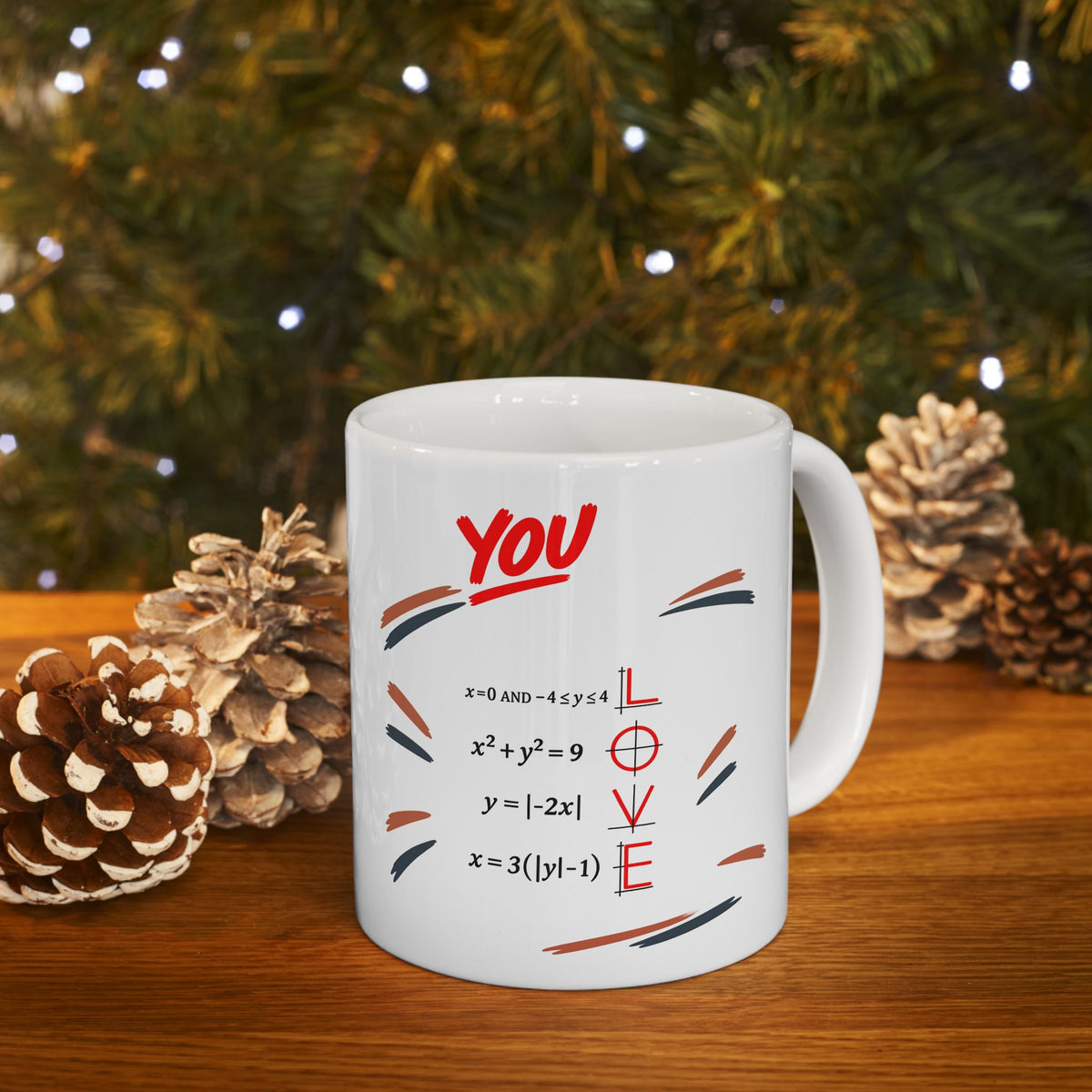 Inspirational Ceramic Mug — "You Are Loved" Motivational Coffee Cup (11oz/15oz)